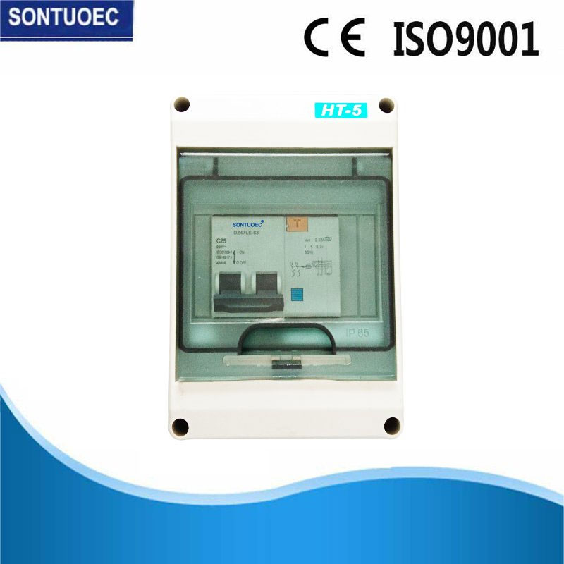 Dz47le-63 Jerin Haɗaɗɗen Girman Bayyanar Wutar Wuta RCBO