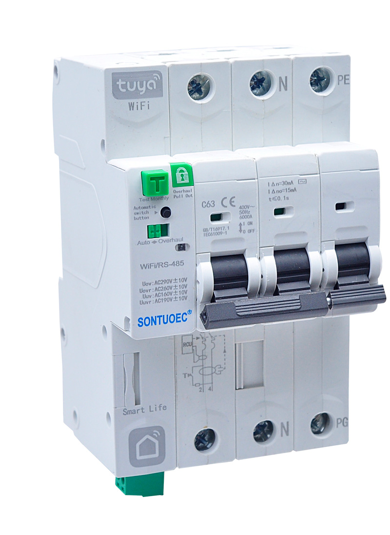 Iot 4g da'ira Breaker WiFi Tya App nesa