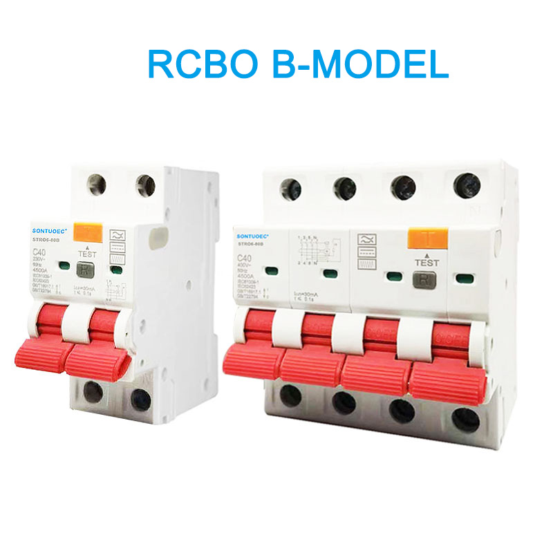 Rcbo b model 2p 4p Residual Move Strit