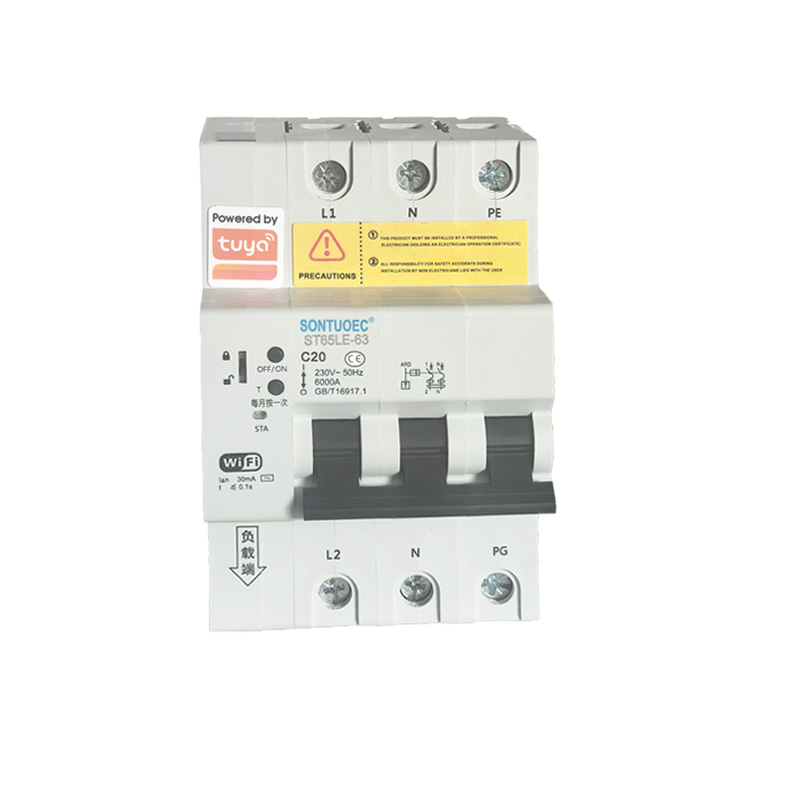 WiFi ST65LE-63wf2 Series Multi Aiki na IoT mai hankali RCBO Mai Rarraba kewaye